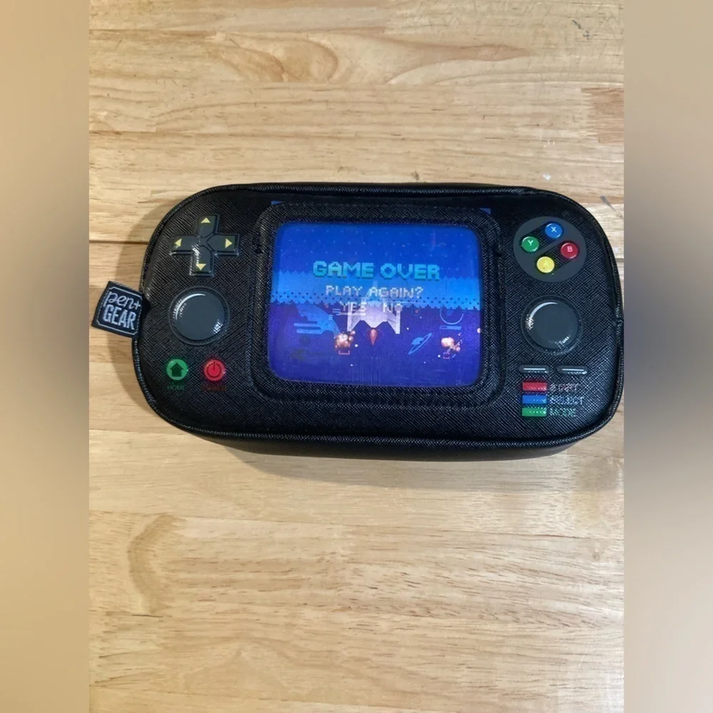 4/$25 Video game pencil pouch/storage pouch. Excellent used condition